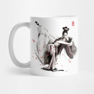 Chinese Court Dancer Mug